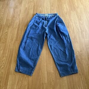 Fort & Oak Women's  Baggy Barrel Jeans S